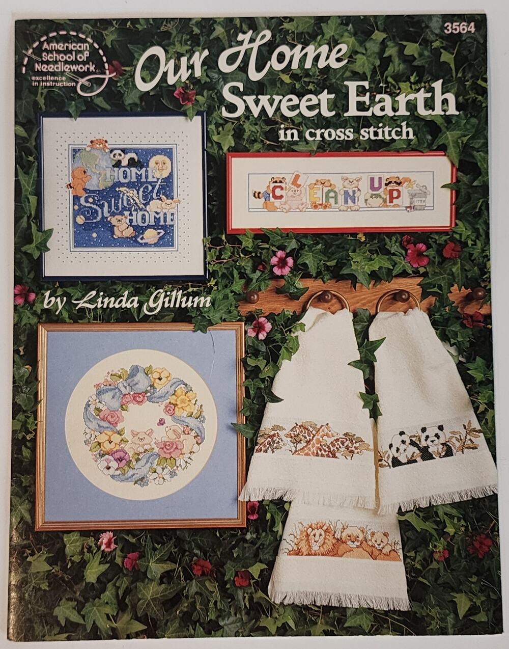Our Home Sweet Earth in Cross Stitch Pattern Book ASN # 3564